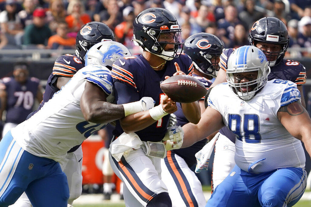 APTOPIX Lions Bears Football